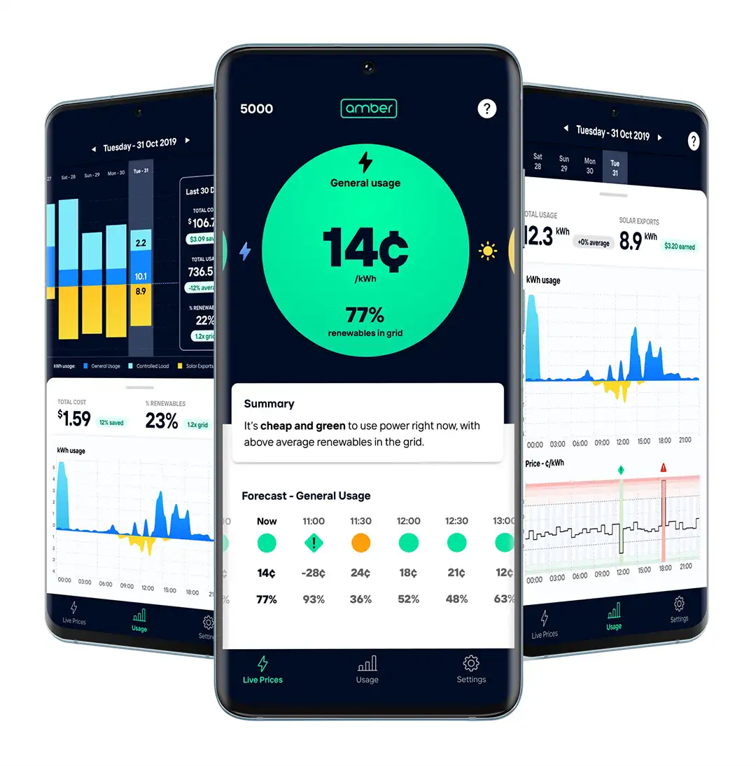 amber electric app